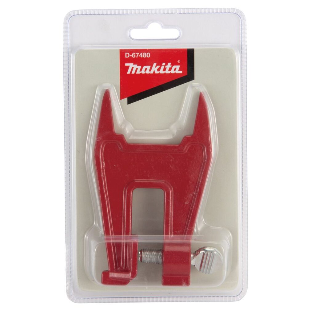 MAKITA Viilausteline, esim. kantoon kiinnitettävä, Makita. Kuvassa tuotteen myyntipakkaus edestäpäin.