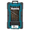 MAKITA Metalliporanteräsarja MFORCE, 25osaa. Kuvassa Metalliporanteräsarja MFORCE, 25osaa edestäpäin.