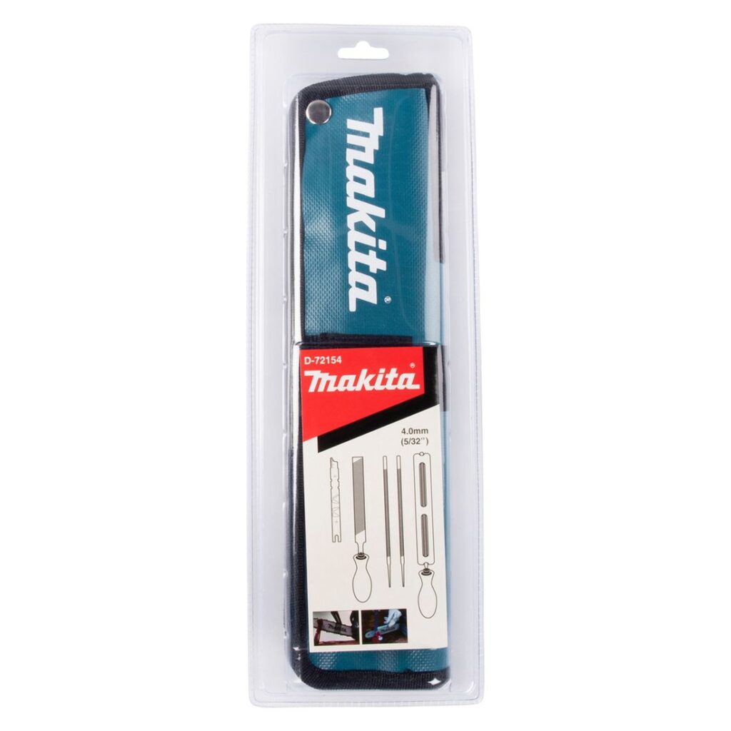 MAKITA Ketjun teroitussarja Ø 4,0 mm. Kuvassa tuotteen myyntipakkaus edestäpäin.