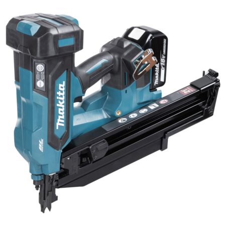 MAKITA Runkonaulain LXT. Kuvassa Runkonaulain LXT oikealta etuyläviistosta.