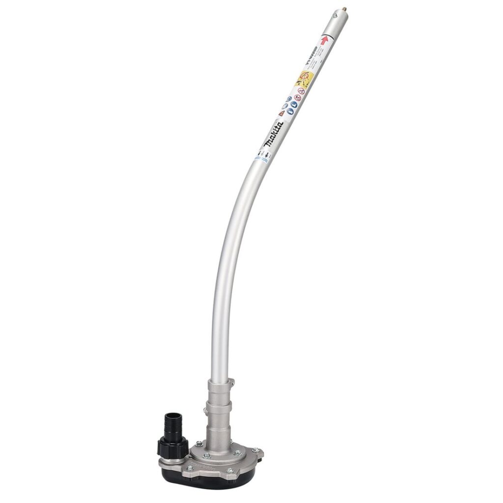 MAKITA Vesipumppulisälaite PF400MP. Kuvassa Vesipumppulisälaite PF400MP vasemmalta sivustapäin.