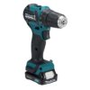 MAKITA Porakone CXT DF332DSAJ. Kuvassa Porakone CXT DF332DSAJ vasemmalta etuyläviistosta.