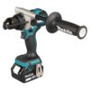 MAKITA Iskuporakone LXT DHP492. Kuvassa Iskuporakone LXT DHP492 oikealta etuyläviistosta.