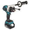MAKITA Iskuporakone LXT DHP492. Kuvassa Iskuporakone LXT DHP492 vasemmalta etuyläviistosta.