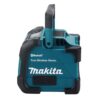 MAKITA Bluetooth -kaiutin CXT / LXT DMR203B. Kuvassa Bluetooth -kaiutin CXT / LXT DMR203B oikealta sivustapäin yläviistosta.
