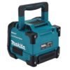 MAKITA Bluetooth -kaiutin CXT / LXT DMR203B. Kuvassa Bluetooth -kaiutin CXT / LXT DMR203B vasemmalta takayläviistosta.