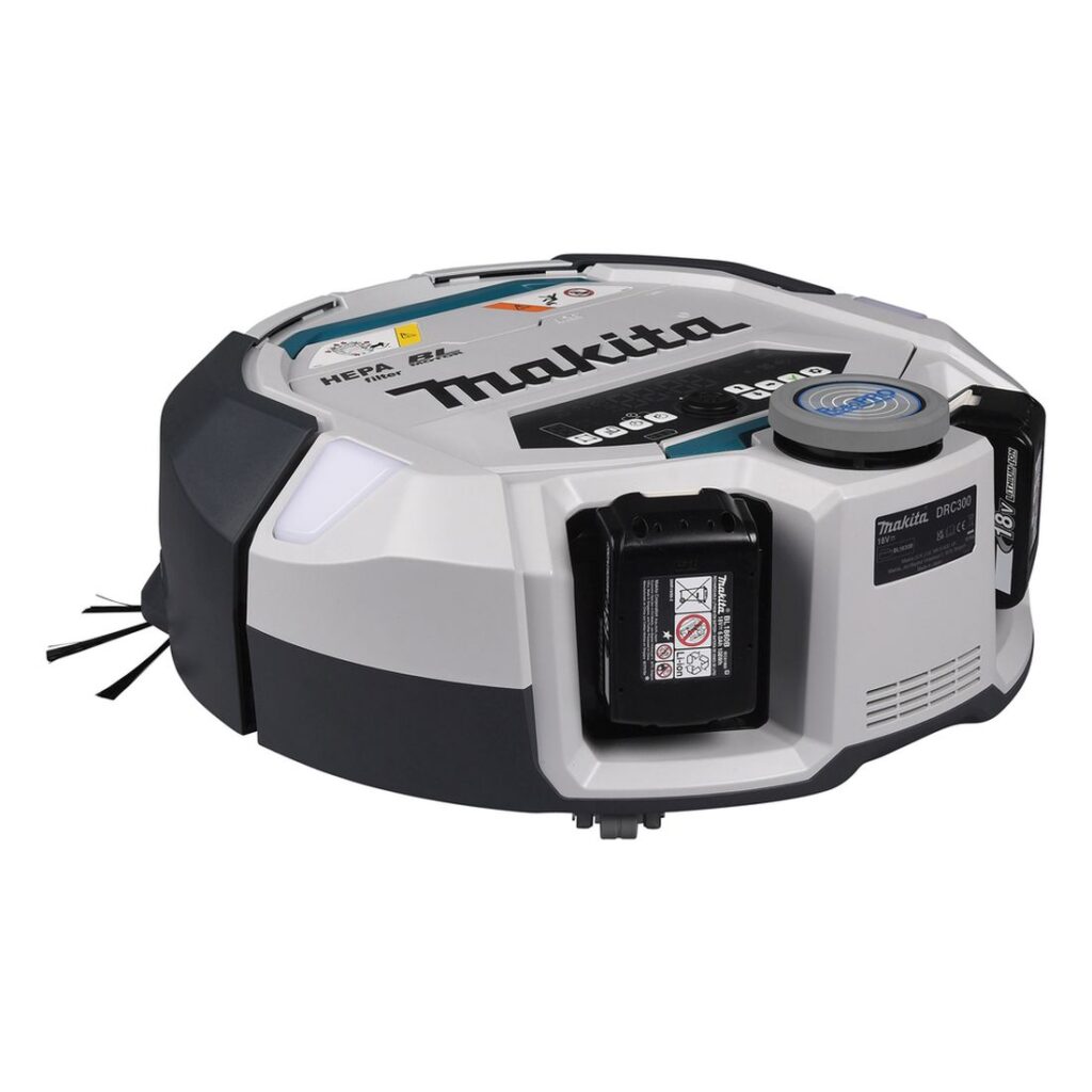 MAKITA Robottiimuri LXT. Kuvassa Robottiimuri LXT vasemmalta takayläviistosta.