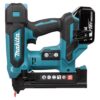 MAKITA Hakasnaulain LXT DST630. Kuvassa Hakasnaulain LXT DST630 vasemmalta sivustapäin.