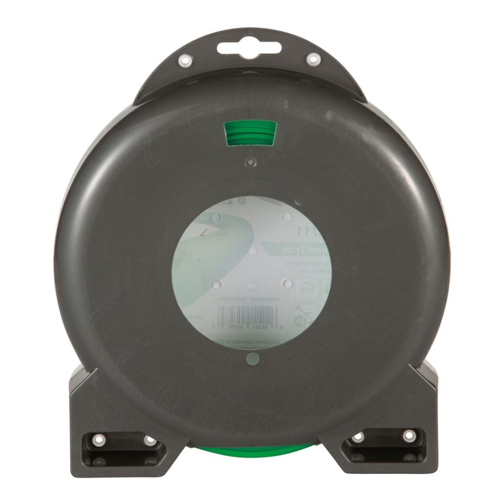 MAKITA Siima 2,0 mm x 126 m, pyöreä. Kuvassa tuotteen myyntipakkaus takaapäin.