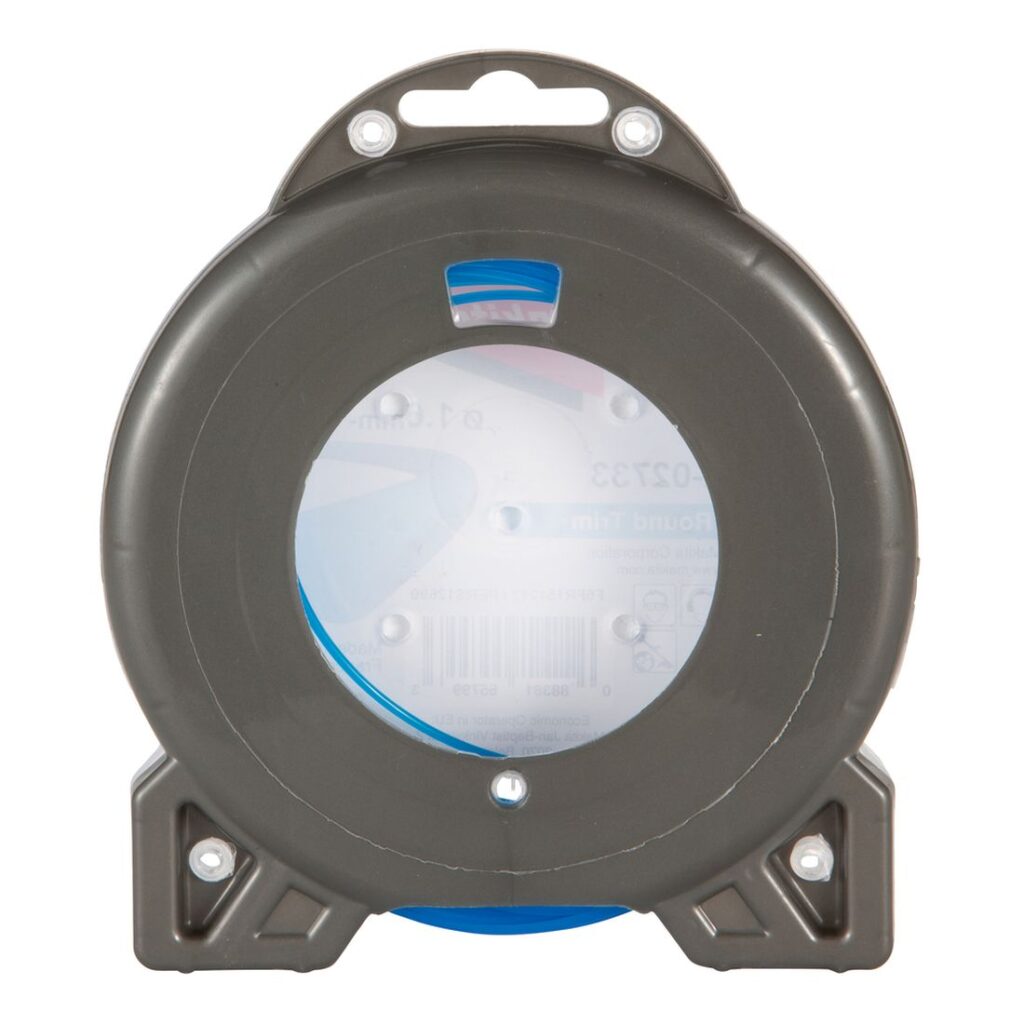 MAKITA Siima 1,6 mm x 15 m, pyöreä. Kuvassa tuotteen myyntipakkaus takaapäin.