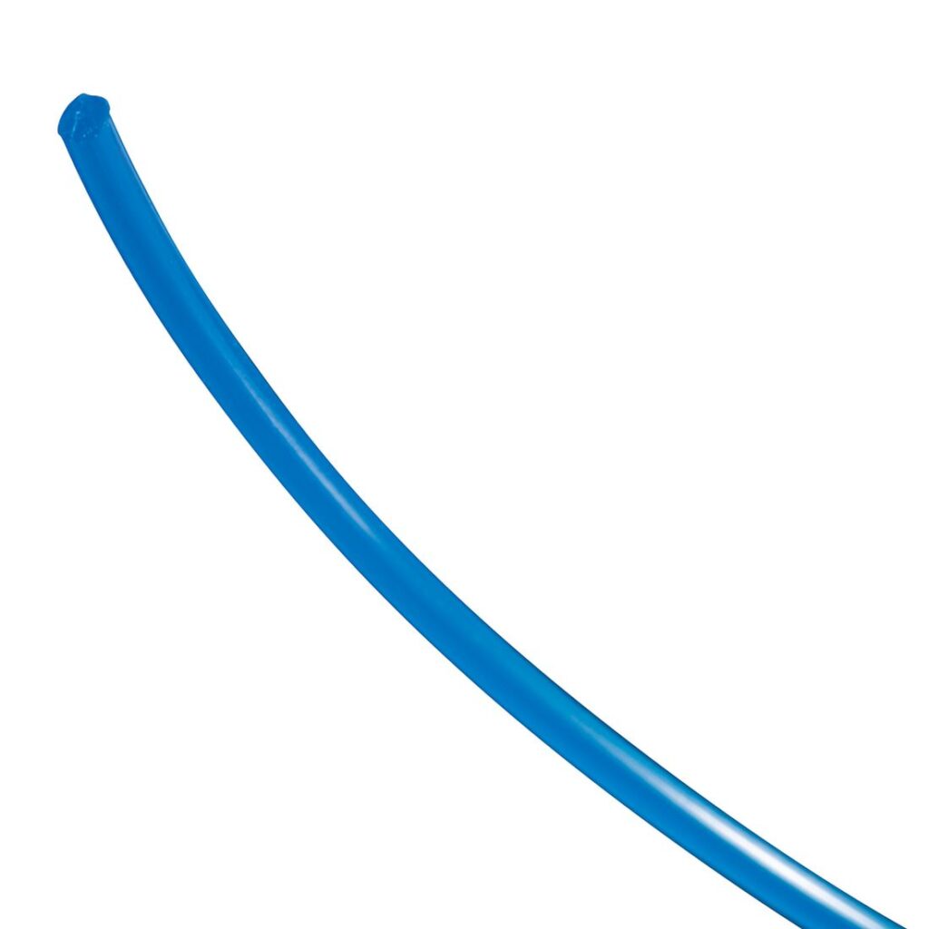 MAKITA Siima 1,6 mm x 15 m, pyöreä. Lähikuvassa Siima 1,6 mm x 15 m, pyöreä.