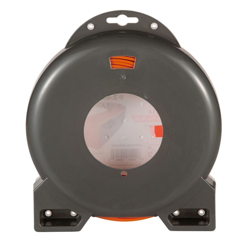 MAKITA Siima 2,4 mm x 69 m, neliö. Kuvassa tuotteen myyntipakkaus takaapäin.