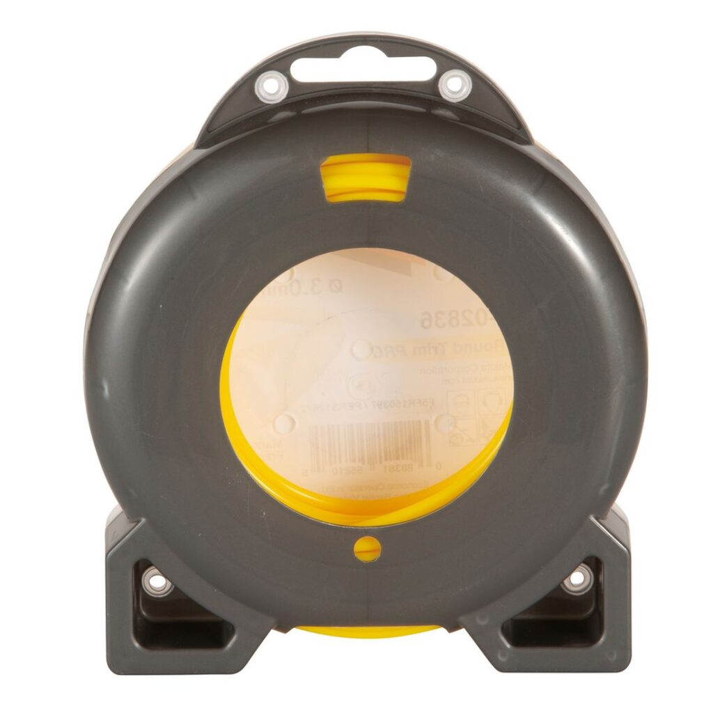 MAKITA Siima 3,0 mm x 15 m, pyöreä, kakskomponentti. Kuvassa tuotteen myyntipakkaus takaapäin.