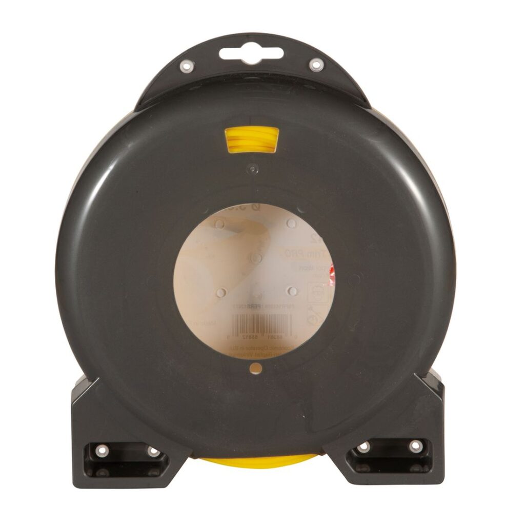 MAKITA Siima 3,0 mm x 56 m, pyöreä, kakskomponentti. Kuvassa tuotteen myyntipakkaus takaapäin.