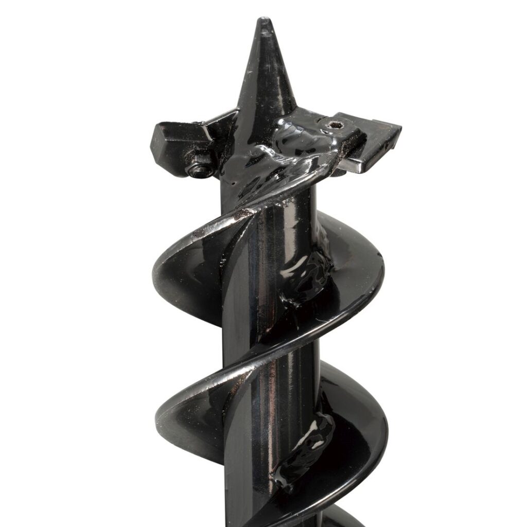 MAKITA Maakaira porakoneelle 60 x 800 mm. Lähikuvassa Maakairan kärki.