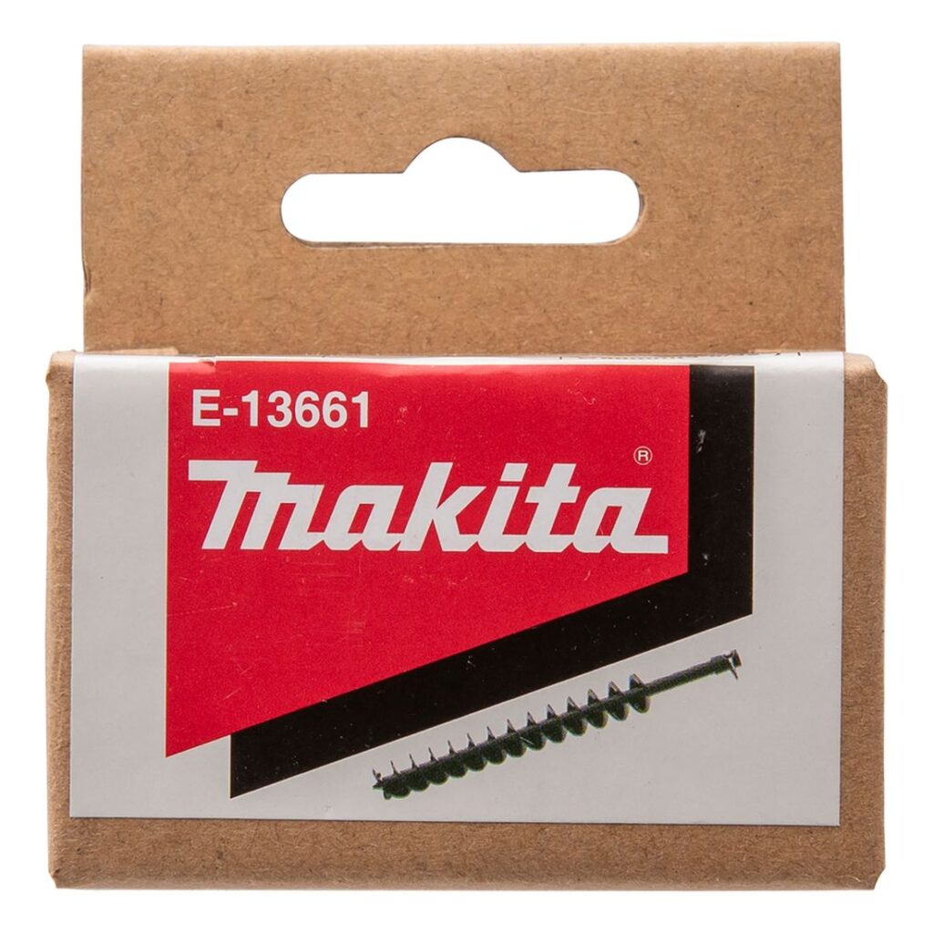 MAKITA Varateräpari maakairaan 80 mm, sisältää kiinnitysruuvit. Kuvassa tuotteen myyntipakkaus edestäpäin.