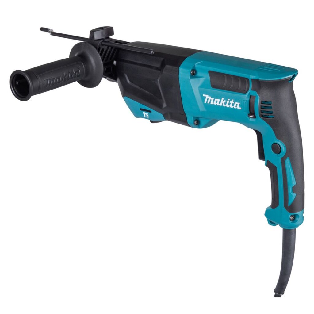MAKITA Poravasara HR2670. Kuvassa Poravasara HR2670 vasemmalta takayläviistosta.