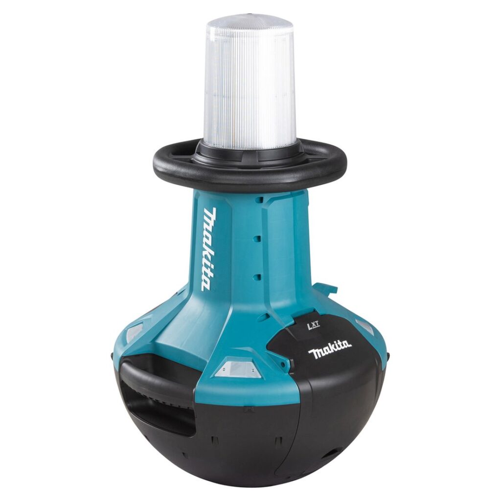 MAKITA Työmaavalaisin XGT LXT. Kuvassa Työmaavalaisin XGT LXT vasemmalta takayläviistosta.