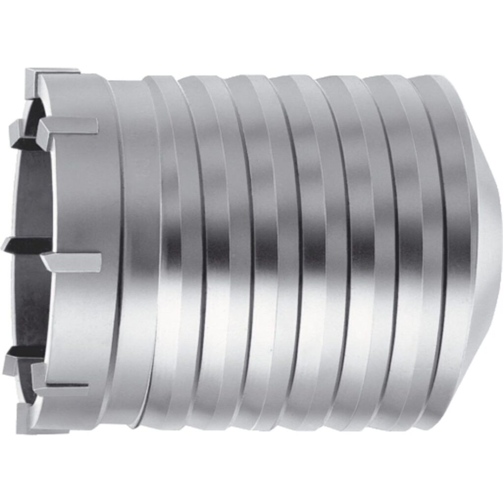 MAKITA Kruunuporanterä SDSMAX 40 mm. Kuvassa Kruunuporanterä SDSMAX 40 mm vasemmalta sivustapäin.