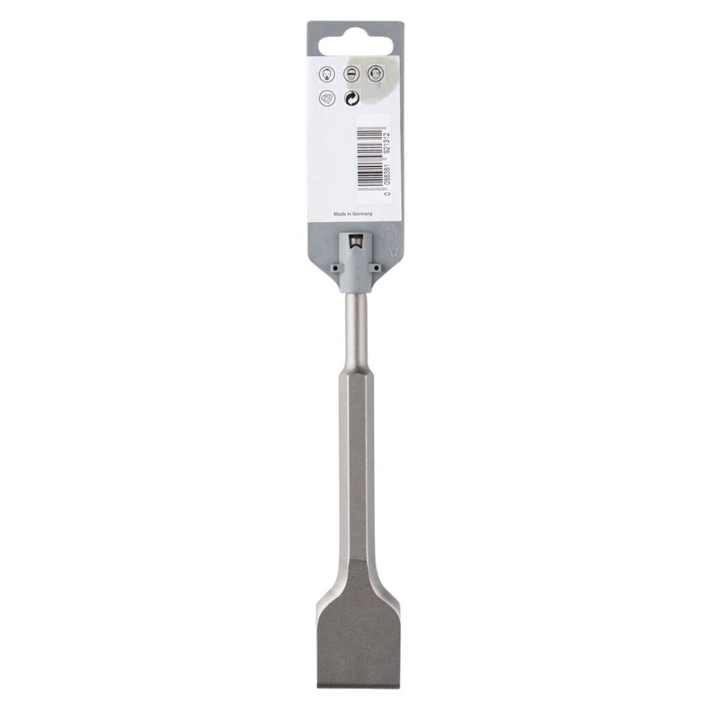 MAKITA Tasataltta SDSPLUS 40 x 200 mm. Kuvassa tuotteen myyntipakkaus takaapäin.