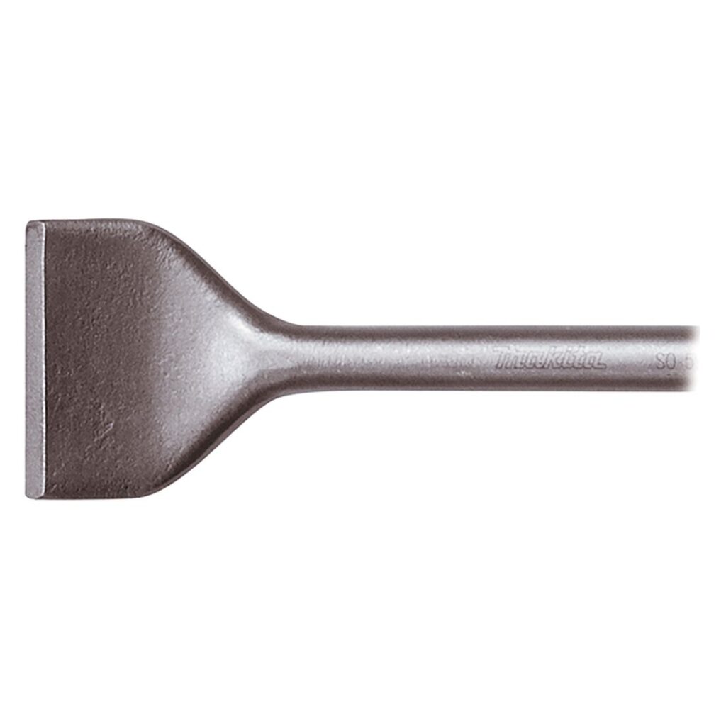 MAKITA Kaakelitaltta SDS-PLUS 40 x 200 mm P-24941. Kuvassa Kaakelitaltta SDS-PLUS 40 x 200 mm P-24941 sivustapäin.