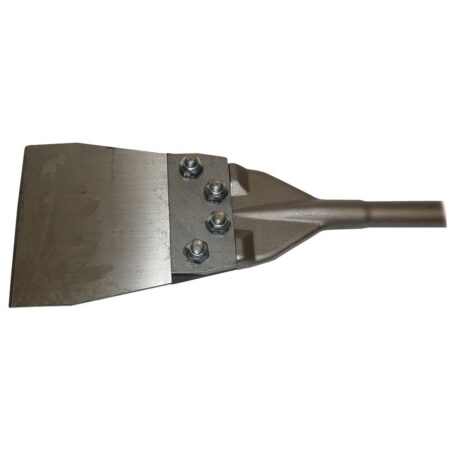 MAKITA Petkele SDSMAX 152 x 635 mm. Kuvassa Petkele SDSMAX 152 x 635 mm vasemmalta sivustapäin.