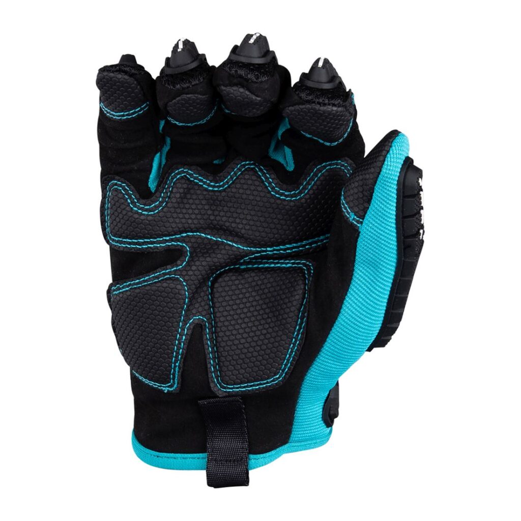 MAKITA Työkäsine pehmusteilla. Koko XL (10). Kuvassa Työkäsine pehmusteilla. Koko XL (10) edestäpäin