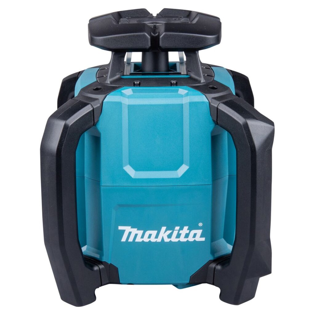 MAKITA Pyörivä laser LXT SKR001. Kuvassa Pyörivä laser LXT SKR001 vasemmalta sivustapäin yläviistosta.