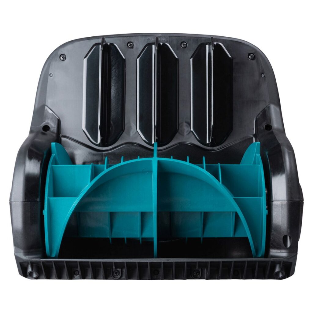 MAKITA Lumilapiolisälaite SN400MP. Kuvassa Lumilapiolisälaite SN400MP alhaaltapäin.