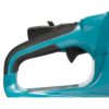 MAKITA Ketjusaha XGT ® UC030G. Lähikuvassa ketjusaha liipaisin.