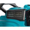 MAKITA Ketjusaha XGT ® UC030G. Lähikuvassa ketjusahan pölysuoja.