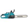 MAKITA Ketjusaha XGT ® UC030G. Kuvassa ketjusaha oikealta sivustapäin yläviistosta.