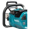 MAKITA Ketjusaha XGT ® UC030G. Lähikuvassa ketjusahan kaarikahva.