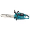 MAKITA Ketjusaha XGT ® UC030G. Kuvassa ketjusaha vasemmalta sivustapäin yläviistosta.