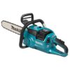 MAKITA Ketjusaha XGT ® UC030G. Kuvassa ketjusaha vasemmalta takayläviistosta.