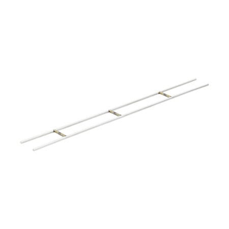 Tikasraudoite 3,7 x 3/6 x 4000 mm RST. Kuvassa tikasraudoite oikealta etuyläviistosta.